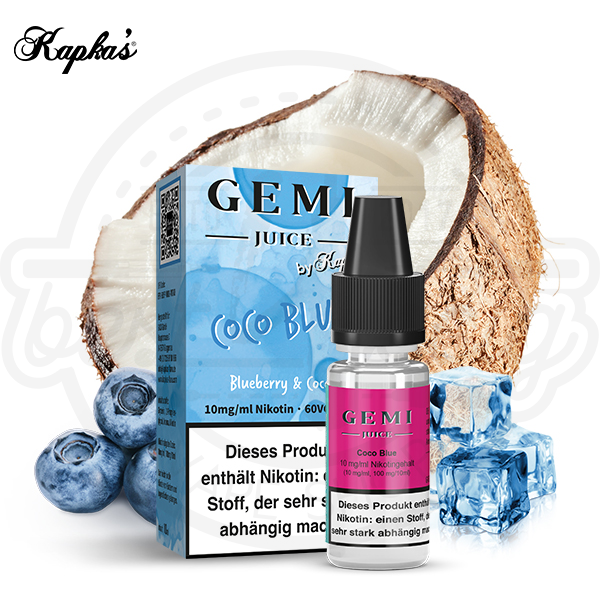 kapkas_gemi_juice_coco_blue_600x600_best4ecig Gemi Juice By Kapka's Flava NicSalt Coco Blue 10ml