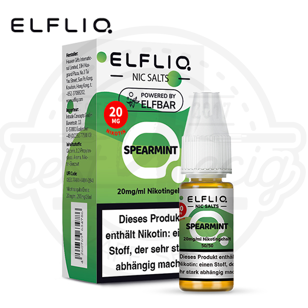 Elfbar Elfliq NicSalt Spearmint 10ml