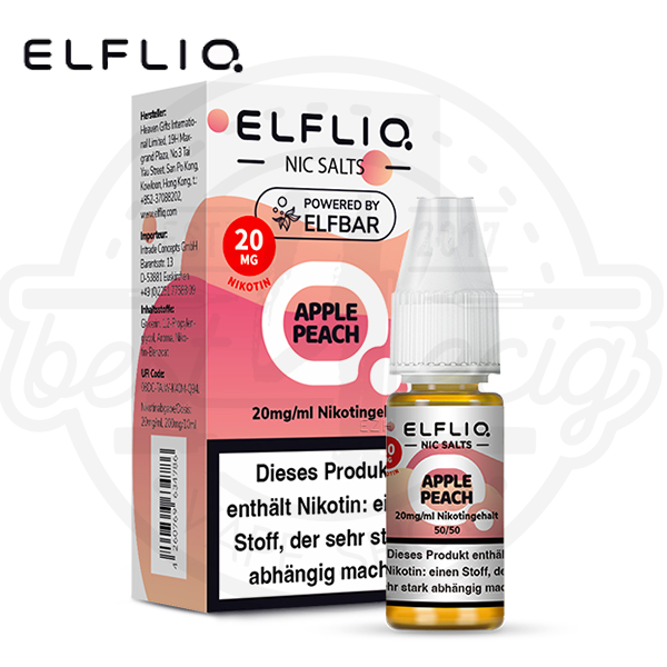 Elfbar Elfliq NicSalt Apple Peach 10ml