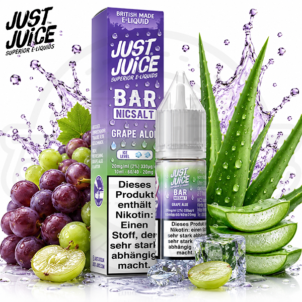 Just Juice NicSalt Grape Aloe 10ml