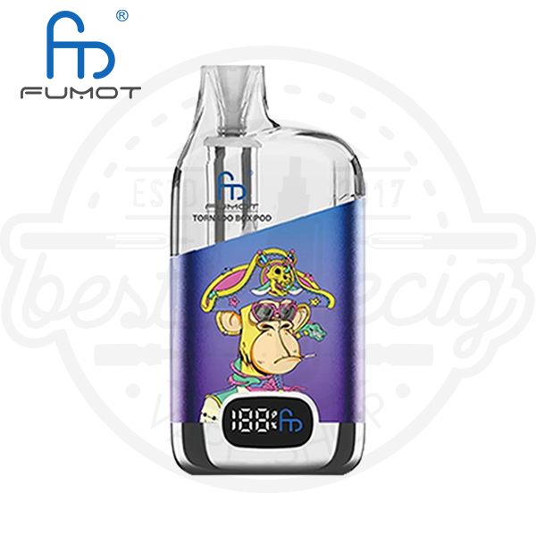 Fumot RandM Tornado Digital nachfllbar mit 10 ml Pods Fumot RandM Tornado Digital nachfllbar mit 10 ml Pods