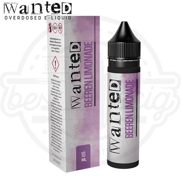 Wanted Aroma Beeren Limonade 10ml Wanted Aroma Beeren Limonade 10ml