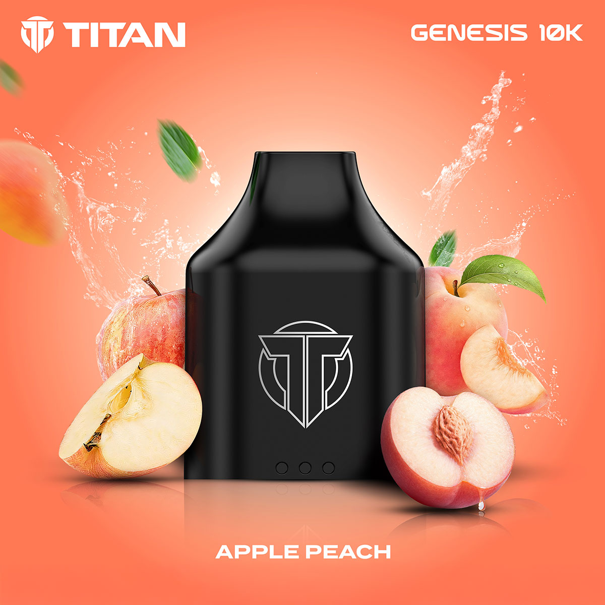 Titan Genesis 10K Prefilled Pod Apple Peach 10ml
