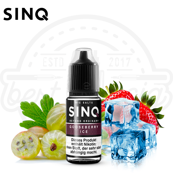 SINQ NicSalt Gooseberry Ice 10ml