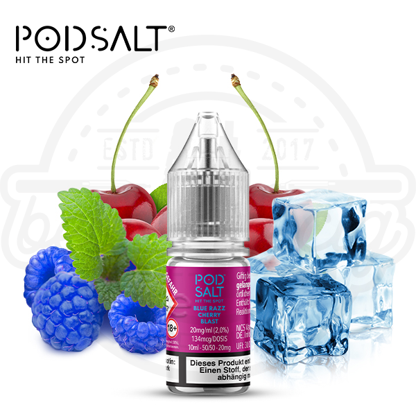 pod_salt_xtra_blue_razz_cherry_blast_600x600_best4ecig Pod Salt XTRA NicSalt Blue Razz Cherry Blast 10ml