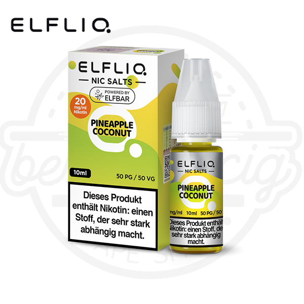Elfbar Elfliq NicSalt Pineapple Coconut 10ml