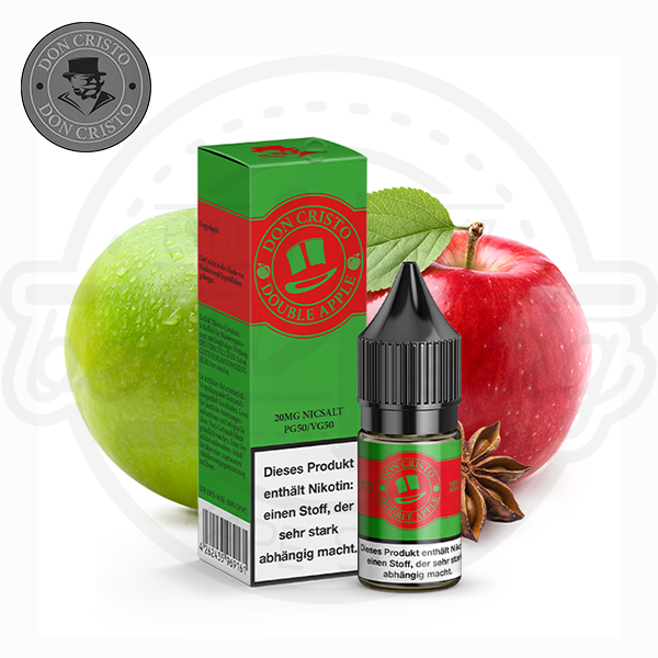 don_cristo_nicsalt_double_apple_600x600_best4ecig Don Cristo NicSalt Double Apple 10ml