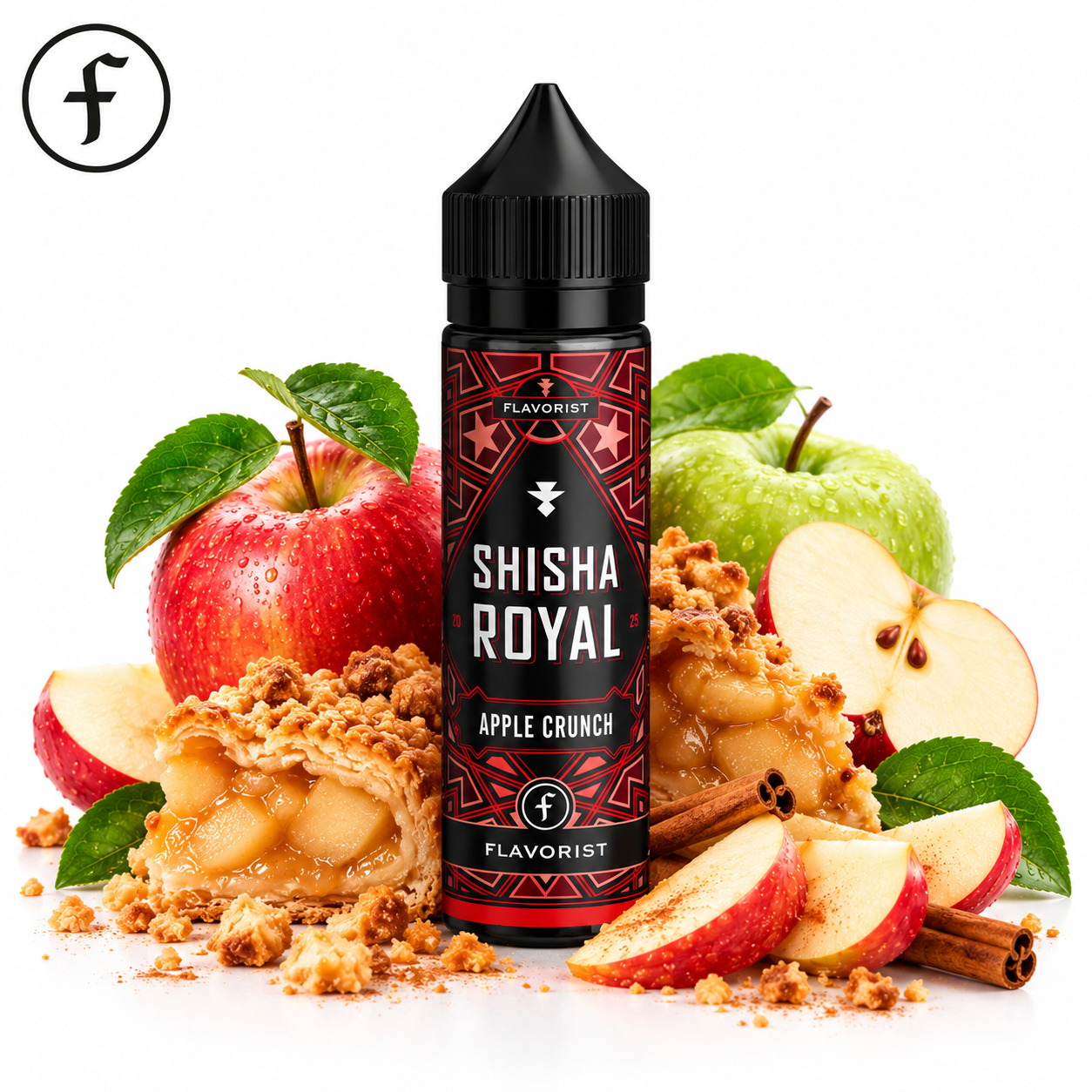 Flavorist Shisha Royal Aroma Apple Crunch 10ml