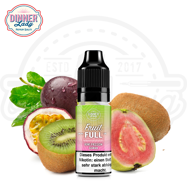 dinner_lady_eliq_kiwi_passionfruit_guava_600x600_best4ecig Dinner Lady Fruit Full NicSalt Kiwi Passion Guava 10ml