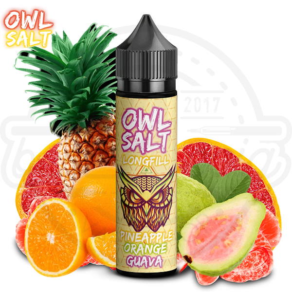OWL Salt Aroma  Overdosed Pineapple Orange Guave