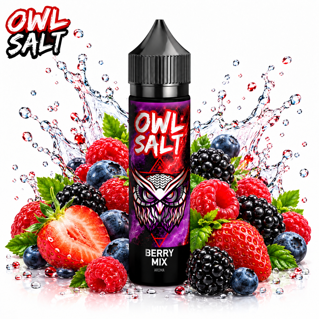 OWL Salt Aroma Overdosed Berry Mix 10ml