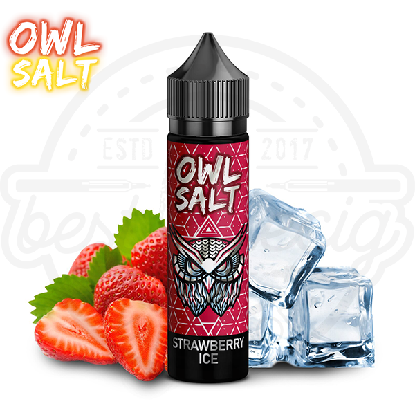 owl_nicsalt_strawberry_ice_600x600_best4ecig OWL Salt Aroma Overdosed Strawberry Ice 10ml