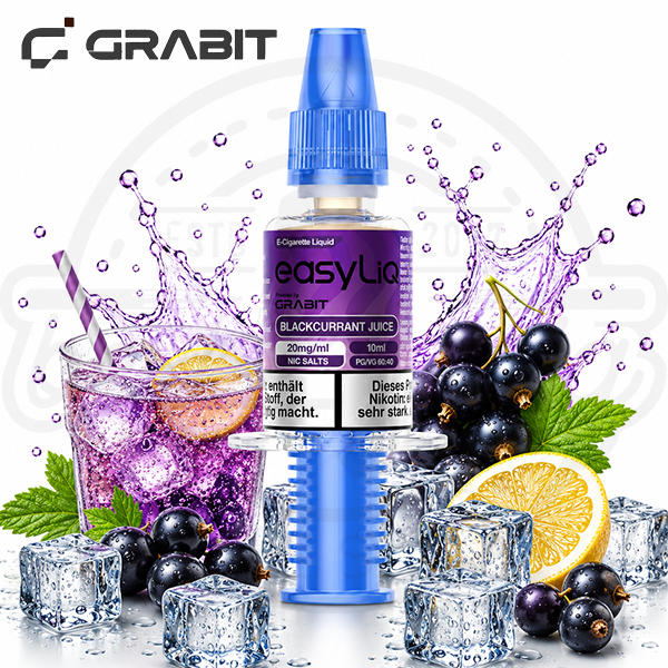 Grabit EasyLiq Blackcurrant Juice 10ml