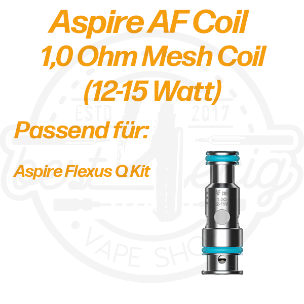 aspire_af_mesh_coil_1-0_Ohm Aspire AF Mesh Coils