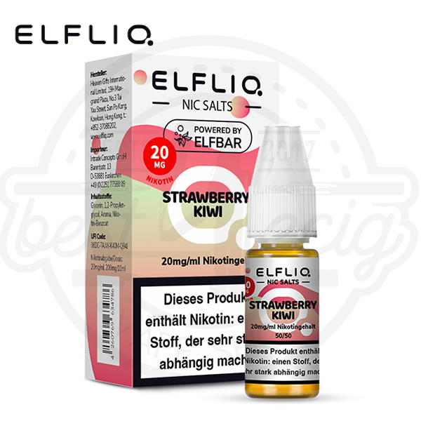Elfbar Elfliq NicSalt Strawberry Kiwi 10ml
