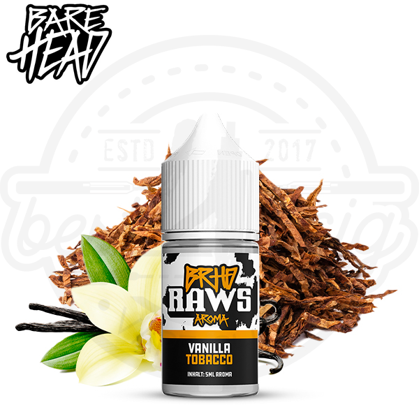 barehead_aroma_vanilla_tobacco_600x600_best4ecig Barehead Raws Aroma Vanilla Tobacco 5ml