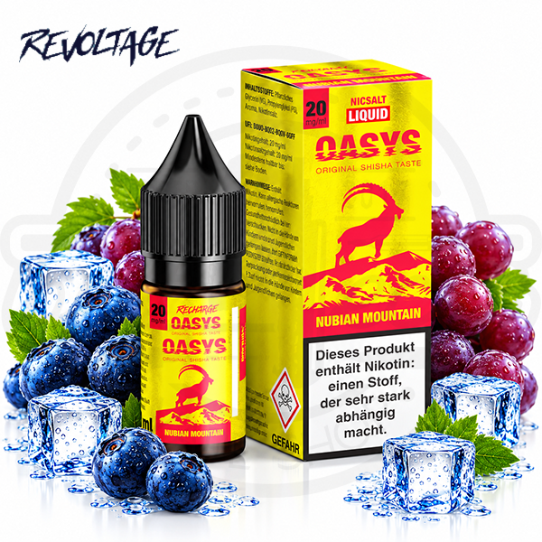 Revoltage Oasys Nicsalt Nubian Mountain 10ml
