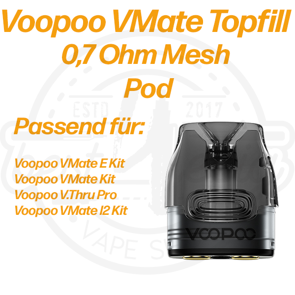 Voopoo VMate Pod Tank Verdampfer Top Fill