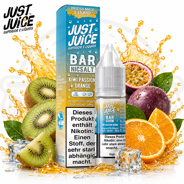 Just Juice NicSalt Kiwi Passion Orange 10ml