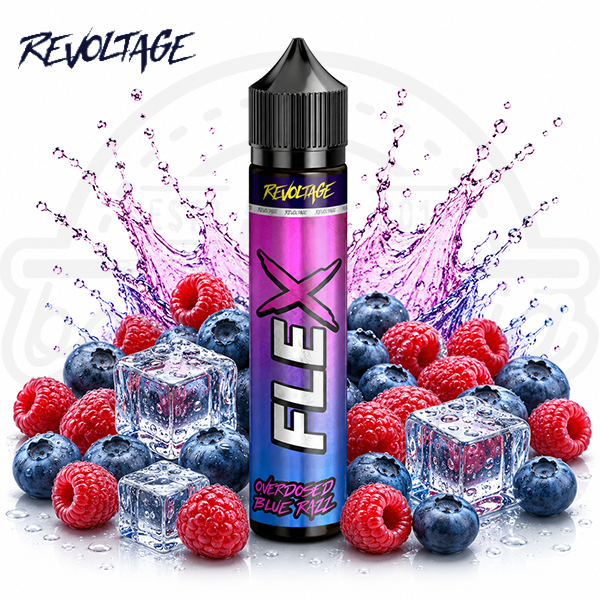 Revoltage Flex Overdosed Aroma Blue Razz 7ml