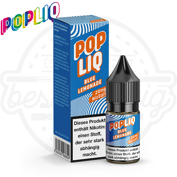 POPLIQ Nicsalt Blue Lemonade 10ml