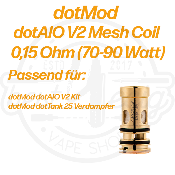 dotMod dotAIO V2 Mesh Coil