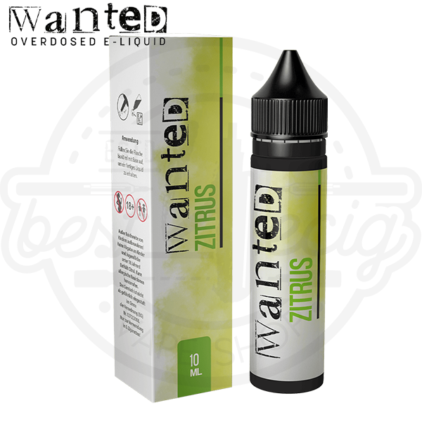 Wanted Aroma Zitrus 10ml Wanted Aroma Zitrus 10ml