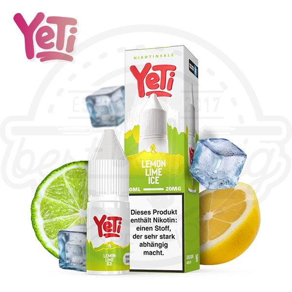 Yeti Summit NicSalt Lemon Lime Ice 10ml