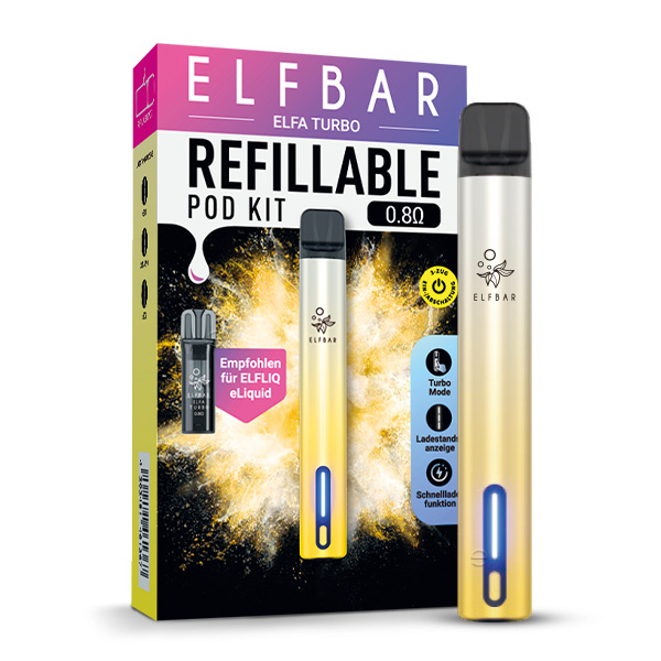 Elfbar ELFA TURBO Refillable Pod Kit