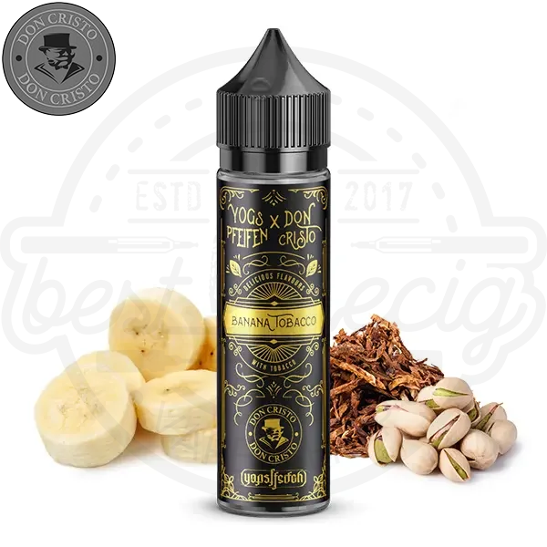 don_cristo_x_yogs_pfeifen_aroma_banana_tobacco_600x600_best4ecig DON CRISTO X YOGS PFEIFEN Banana Tobacco Aroma 10ml