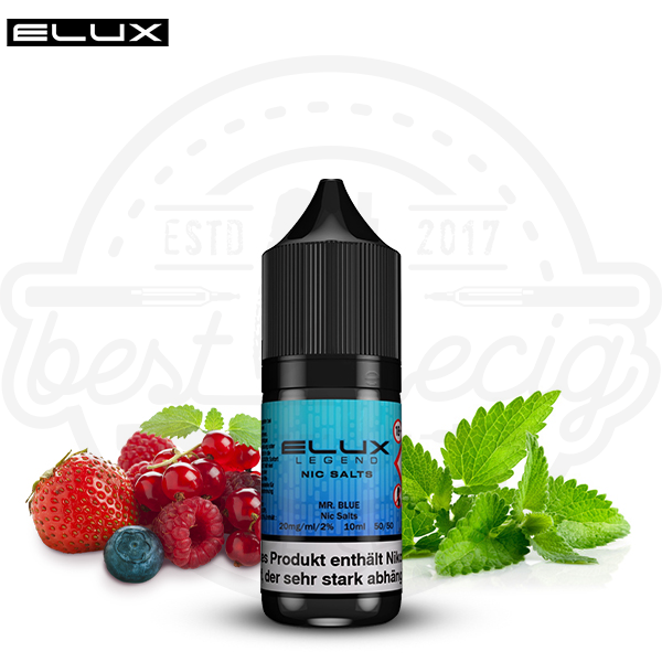 elux_mr_blue_600x600_best4ecig Elux Legend NicSalt Mr. Blue 10ml