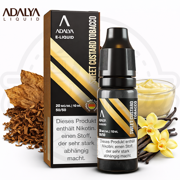 Adalya NicSalt Sweet Custard Tobacco 10ml