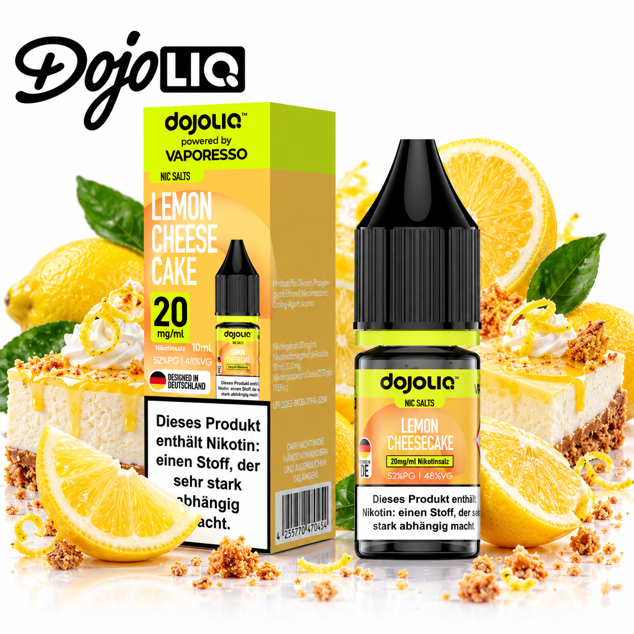 Dojoliq NicSalt Lemon Cheesecake 10ml
