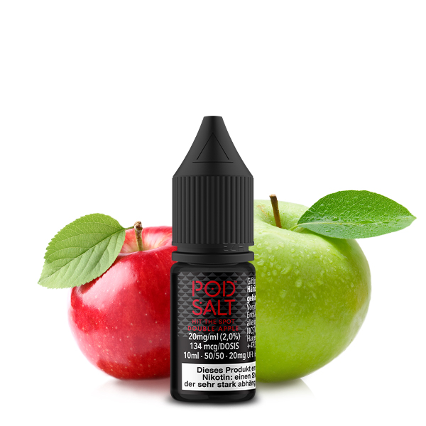 podsalt-double-apple-liquid Pod Salt CORE NicSalt Double Apple 10ml