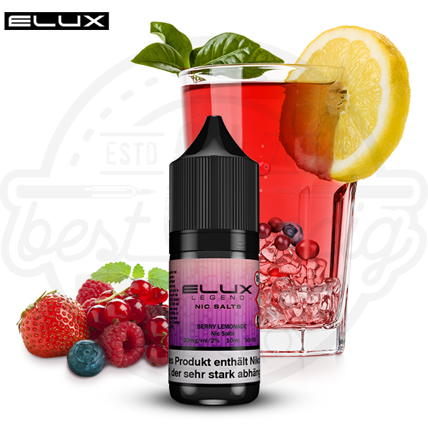 elux_berry_lemonade_600x600_best4ecig Elux Legend NicSalt Berry Lemonade 10ml