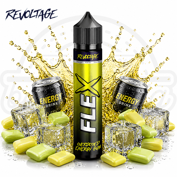 Revoltage Flex Overdosed Aroma Energy Gum 7ml