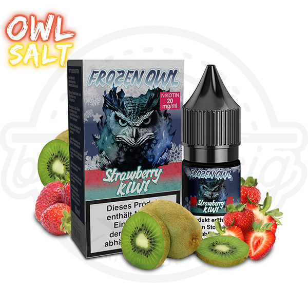 owl_nicsalt_strawberry_kiwi_600x600_best4ecig Frozen OWL NicSalt Strawberry Kiwi 10ml