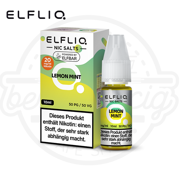 Elfbar Elfliq NicSalt Lemon Mint 10ml