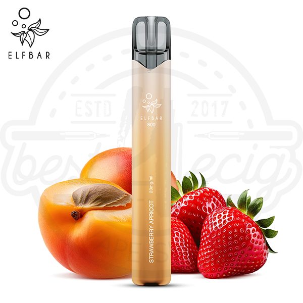 Elfbar 800 Einweg Vape - Strawberry Apricot Elfbar 800 Einweg Vape - Strawberry Apricot