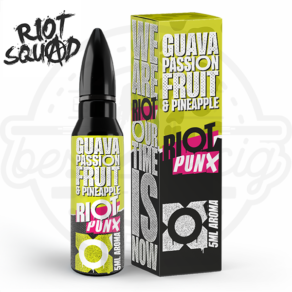 riot_squad_punx_guava_passionfruit_pineapple_5ml_600x600_best4ecig Riot Squad Punx Aroma Guava, Passionfruit & Pineapple 5ml