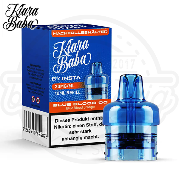 Kiara Baba 10k Refill Container Blue Blood OG 10ml