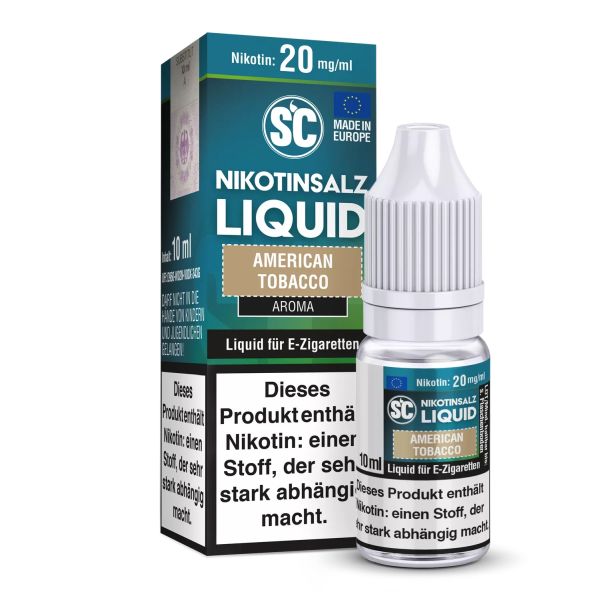 sc-nikotinsalz-liquid-american-tobacco-best4ecig SC NicSalt American Tobacco 10ml