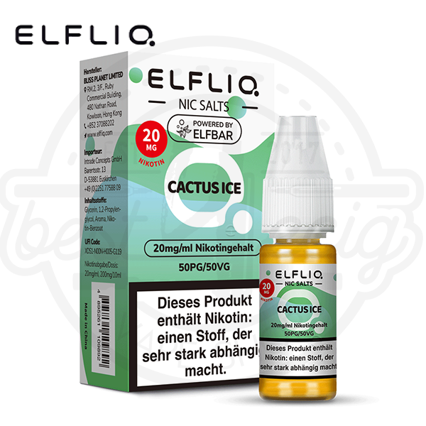 Elfbar Elfliq NicSalt Cactus Ice 10ml
