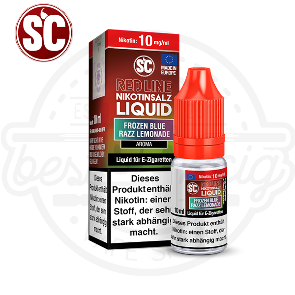 SC Red Line NicSalt Frozen Blue Razz Lemonade 10ml