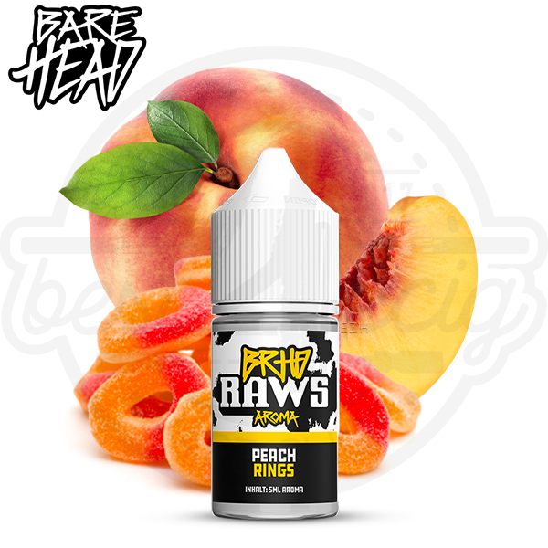 barehead_aroma_peach_rings_600x600_best4ecig Barehead Raws Aroma Peach Rings 5ml