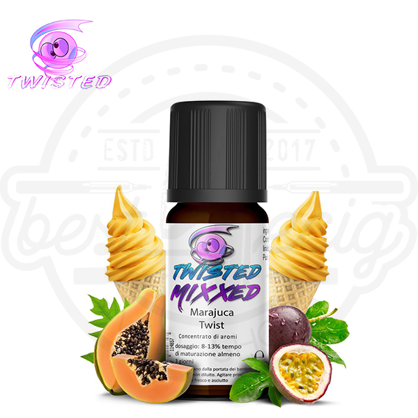 twisted_vaping_aroma_maracuja_twist_best4ecig Twisted Mixed Aroma Maracuja Twist 10ml
