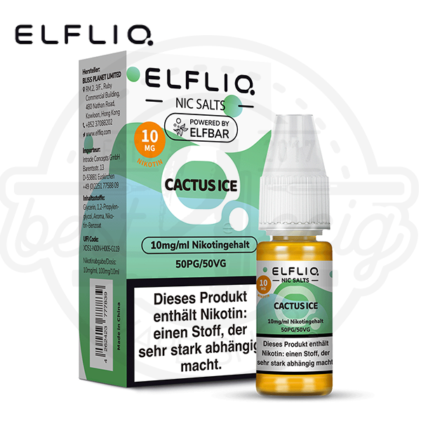 Elfbar Elfliq NicSalt Cactus Ice 10ml