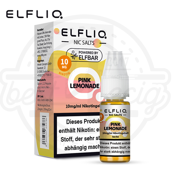 Elfbar Elfliq NicSalt Pink Lemonade 10ml