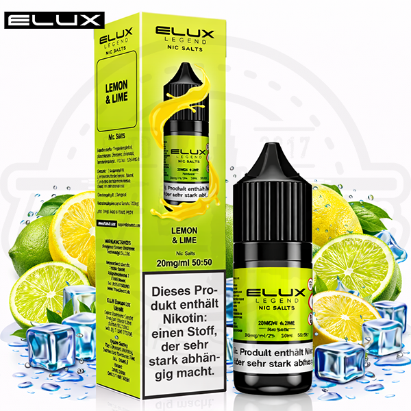 Elux Legend NicSalt Lemon & Lime 10ml