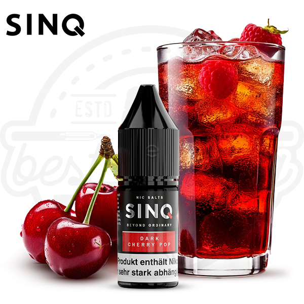 SINQ NicSalt Dark Cherry Pop 10ml